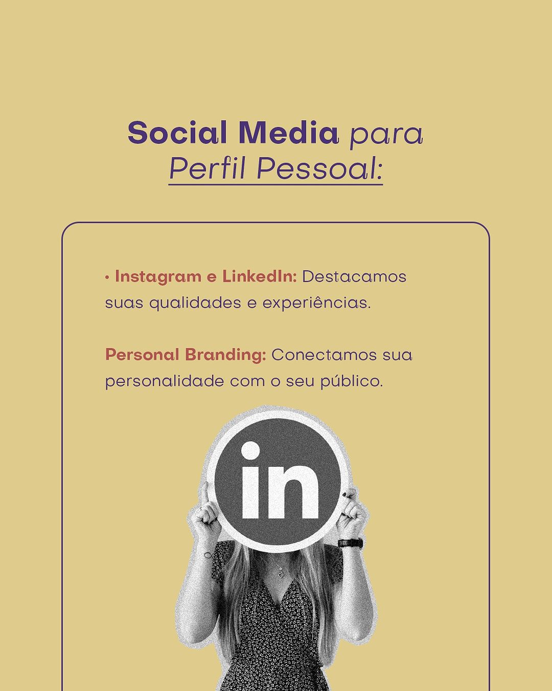 Social Media para perfil pessoal
